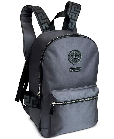 versace backpack macy|Versace backpack gift with purchase.